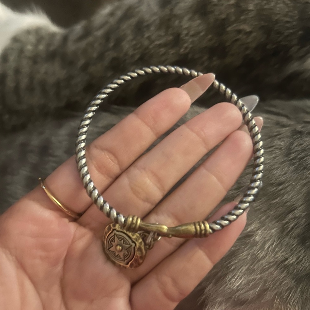 Gold Tone Bangle